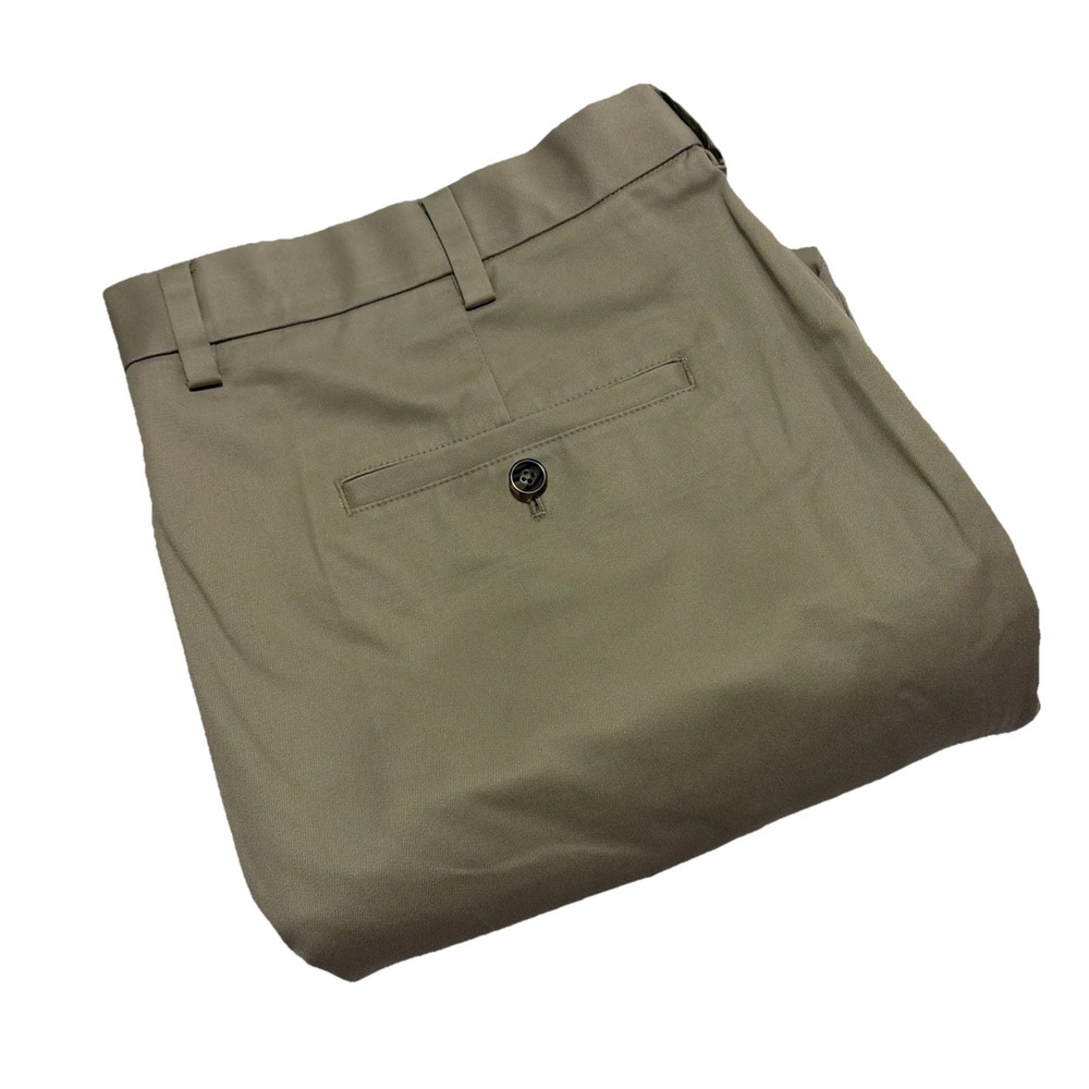 BROOKS BROTHERS Clark Fit Stretch Lightweight Khaki Advantage Chino Pants 40x30